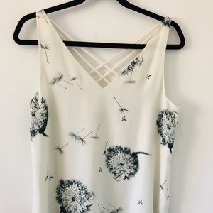 EXPRESS criss-cross back top